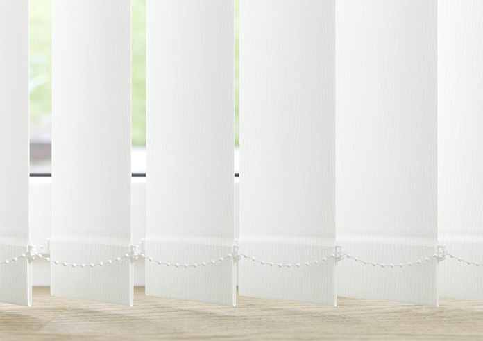 Richmond, Pure - Vertical Blind Slats - Image 3